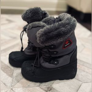 Snow boots only worn ONCE and in perfect condition